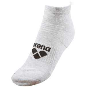 Arena basic ankle socks 2 pack grey 43-46