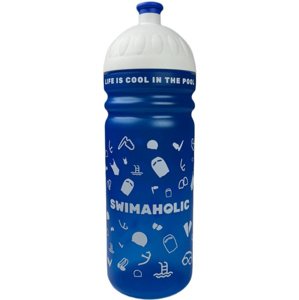 Swimaholic water bottle swimming world modrá