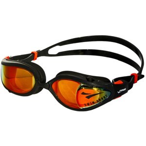 Finis smart goggle max mirror čierno/oranžová