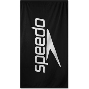 Speedo logo towel čierna