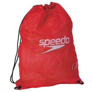 Vak na plavecké pomôcky speedo mesh bag červená