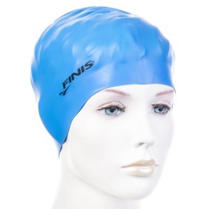 Plavecká čiapočka finis silicone cap modrá