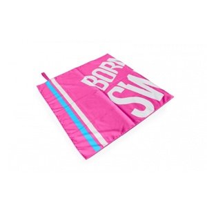 Uterák borntoswim microfibre towel big logo ružová