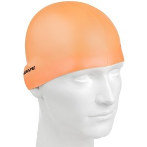 Plavecká čiapka mad wave neon swim cap oranžová