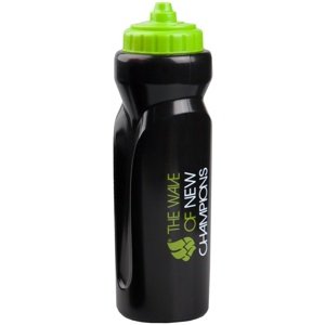Láhev na pití mad wave water bottle čierna/zelená