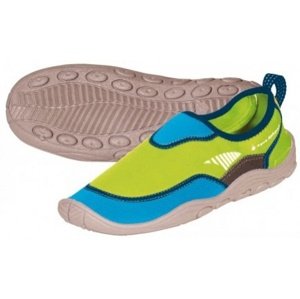 Topánky do vody aqua sphere beachwalker rs blue/bright green 44