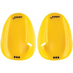 Plavecké packy finis agility paddle floating yellow l