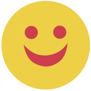 Plavecká doska matuska dena emoji kickboard žltá