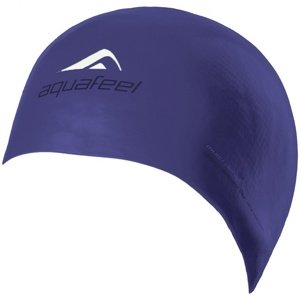 Plavecká čiapka aquafeel bullitt silicone cap tmavo modrá