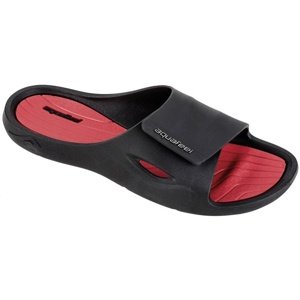 Pánske papuče aquafeel profi pool shoes black/red 43/44