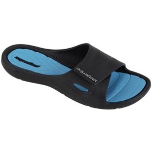 Dámske papuče aquafeel profi pool shoes women black/turquoise 39/40