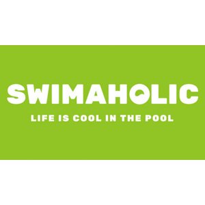 Uterák swimaholic big logo microfibre towel zelená