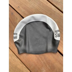 Plavecká čiapka borntoswim seamless swimming cap čierna