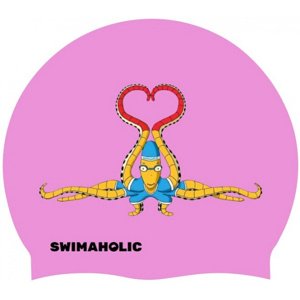 Plavecká čiapka swimaholic octopus cap ružová