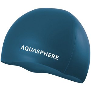 Plavecká čiapka aqua sphere plain silicone cap tyrkysová
