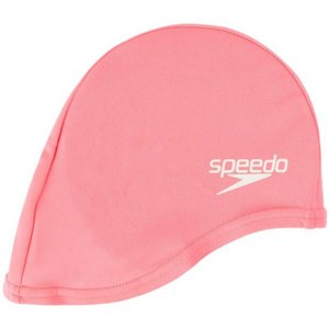 Detská plavecká čiapka speedo polyester cap junior ružová
