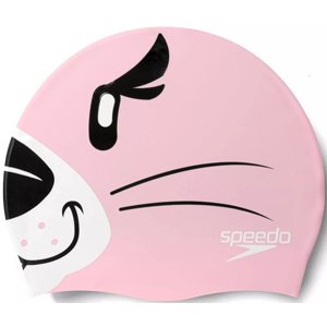 Plavecká čiapka speedo printed character cap ružová
